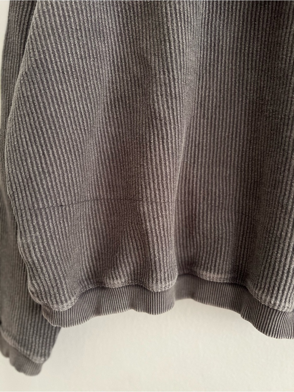 Women’s Aerie Ribbed Knit Cropped Hoodie - Picture 4 of 4